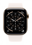 APPLE Sarja 11 GPS + Kellulaev Gold Titanium, Light Blush Sport Band S/M, MFD54ZR/A, 46 mm