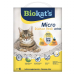 Smiltis Koerakarbid Biokats Micro Bianco Fresh Extra 6 L