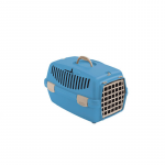 Transport cage Gulliver 1 with plastic door 48x32x31cm blue