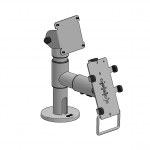 Ergonomic Solutions Pole VESA 75 Screen C AND P on Arm Black