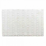Douceur d`Interieur Bathmat Cleonis White Cotton 100% 80x50cm
