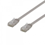 Deltaco TP-60-FL vrgukaabel Hall 0,5 m Cat6 U/UTP (UTP)
