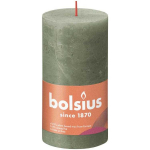Bolsius Candle Rustik 6.8x13cm Fresh olive
