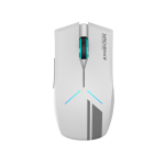 Machenike M721 juhtmevatu mnguhiir 10000 DPI koos RGB-taustavalgusega - Valge