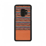 MAN AND WOOD SmartPhone case Galaxy S9 browny check black