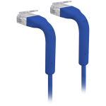Ubiquiti UniFi krvakabel U-Cable-Patch-5M-RJ45-PL Ultra-mahed krvakabel krvakabelitega, mis on meldud asetuselehtimiseks, 3 mm ulatus, 5m, Sinine