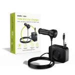 MOBILE ORIGIN 75W 5in1 auto laadija CA23 - 2x USB-C + USB-A port, 2x USB-C kaabel