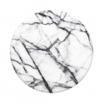 Popsockets Dove White Marble Passiivne hoidja, E-raamatiloetaja, Mobiiltelefon/Nutitelefon, Tablet/UMPC Must, Hall, Valge