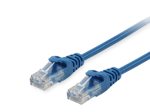 Equip Patchkaabel Cat6A U/UTP 2xRJ45 0,15m sinine LSZH poletkk