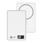 Quik Tarvikud QP-840 Slim Magnetiline Juhtmevaba Akupank 10.000mAh