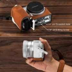 SmallRig 4889 Leather Case Kit for Sony ZV-E10 II Brown