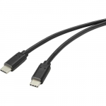 Renkforce RF-4716840 USB-kaabel USB 2.0 1 m USB A USB C must