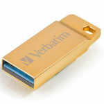 Verbatim Pendrive 16GB USB-A 3.2 Metal Executive zoty/gold 99104