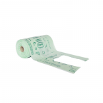 BioBag Kompostitavad kotid kgiviljadele ja puuviljadele (300 tk rullis), 13 mkr, 34x42 cm, roheline