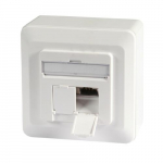 EFB Elektronik ET-25133AV5-R pistikupesa 2 x RJ-45 Valge