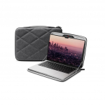 Twelve South Suitcase MacBook Pro 14" jaoks stiilne ja vastupidav kaitsekarp, millel on villakattega sisemus ja termokujundatud kest