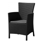 Garden chair Keter Lowa gray 62 cm x 60 cm x 89 cm