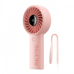 Jisulife Ksiksi Fan Life 4 5000mAh Portaabel USB Ventilator - Pink