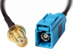 Delock HF Kabel SMA - FAKRA Z Bu/Bu 0.20m