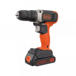 Black AND Decker | Akutoitav puurajamaja | BCD001C2-QW | 18 V | 2x1,5 Ah | Liitium