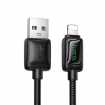 Kaabel LCD USB A Lightning Hoco 2,4A 1,2 m U146 must