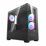 Darkflash DS900 AIR arvuti korpus (must) + 7 ARGB ventilaatorit