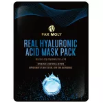 PaxMoly, Real Hyaluronic Acid, Even Tone AND Brighten, Sheet Mask, For Face, 25 ml