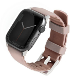 uniq Linus Apple Watchi rihm Series 1/2/3/4/5/6/7/8/9/SE/SE2 38/40/41mm. Airosoft silikoonist roosa/roosa roosa