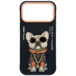 NIMMY juht NIMMY case GLASSES COOL DOG iPhone 18 Pro Max/17 Pro Max jaoks, must