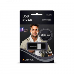 Xlyne 7951200 USB-mluseade 512 GB USB Type-A 3.2 Gen 1 (3.1 Gen 1) Must, Valge