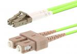LOGON PROFESSIONAL Fiber Patch Cable 50/125 - LC/SC 10m - OM5