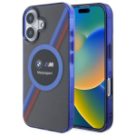BMW BMHMP16S23HTPUK iPhone 16 6,1" tarny/must karekotus Motosport IML Circle MagSafe