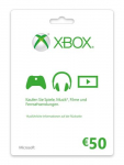 MICROSOFT Xbox LIVE kinkkaart 50 videomngudeks