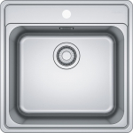 SINK STAINLESS STEEL BELL 101.0622.893