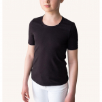 SWEDISH POSTURE Alignment T-Shirt Cotton S Kids Black