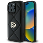 DKNY DKHCP16XPQDSLK iPhone 16 Pro Max 6.9" tarny/must tikitud stkk Logo