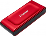 KINGSTON XS1000 vline SSD, 2TB, punane (SXS1000R/2000G)