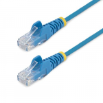 StarTech.com 0,5 m CAT6 kaabel Slim Snagless RJ45-pistikud sinine