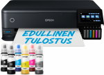 EPSON EcoTank ET-8550 A3+ fotoprinter WiFi ja tindimahutid (C11CJ21401)
