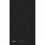 Whirlpool WRD 6030 B Must Black 30 cm Keraamilne 2 zoni(ks)