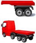 Lean Cars HL358 Mercedes Actros Red vehicle semi-trailer