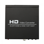 NORTH SCART+HDMI to HDMI HD Converter and Switch Black