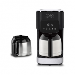 Caso | Coffee Maker with Two Insulated Jugs | Taste AND Style Duo Thermo | Drip | 800 W | Black/Stainless Steel