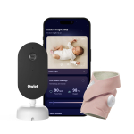 Owlet DreamSight Duo videomonitor ja nutisokid, roosa (PSR3NWDIN)