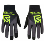 Rock Machine Rattakindad Race FF, must/hall/roheline, XL