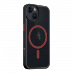 Tactical MagForce Hyperstealth 2.0 mbris iPhone'ile 14 / must/punane