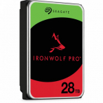 SEAGATE IronWolf Pro NAS HDD ST28000NT000 28 TB 3,5-tolline SATA 6 Gbit/s CMR + -Goodie (kandekott)