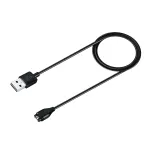 USB-kaabel A laadimiseks nutikelladele GARMIN FENIX 5 / 5 Plus / 5S / 5X / 6 / 6S / 6X / 7 / VIVOACTIVE 3 jne HD24 1 m must