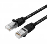 Lanview CAT6A UTP 10m Black LSZH, HIGH-FLEX