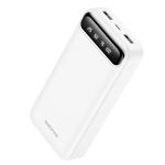 OEM Borofone Power Bank 20000mAh BJ14A Freeway - 2xUSB - valge